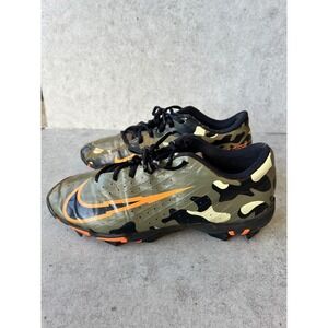Nike Vapor Ultrafly 4 Keystone Baseball Football Cleats Camo Orange Men Size 9